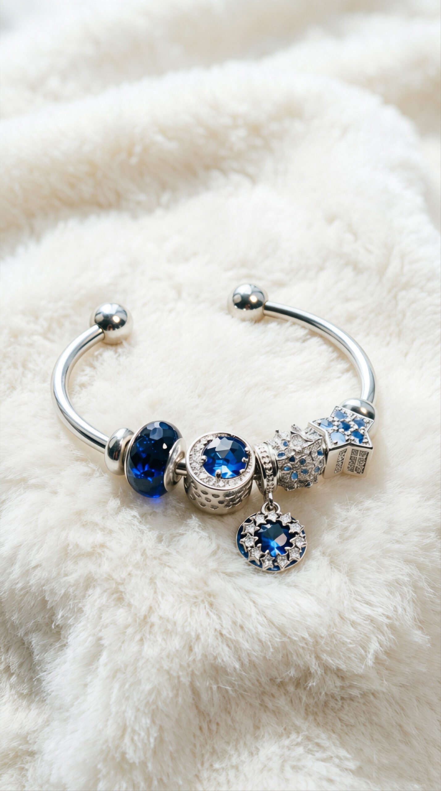 Luna Blue Charm Bracelet - 图片 3
