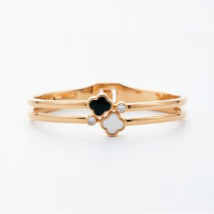 Julia Rose Gold Open Bangle