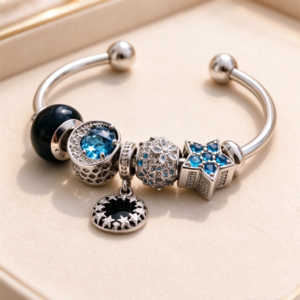 Luna Blue Charm Bracelet