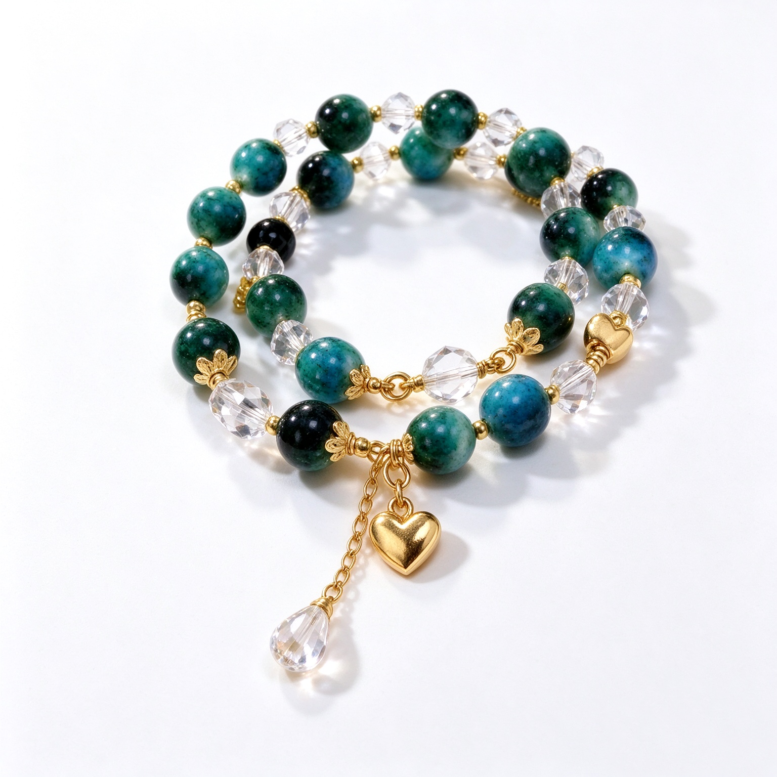 ocean-green-charm-bracelet