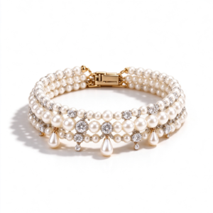 Pearl Cascade Drop Bracelet