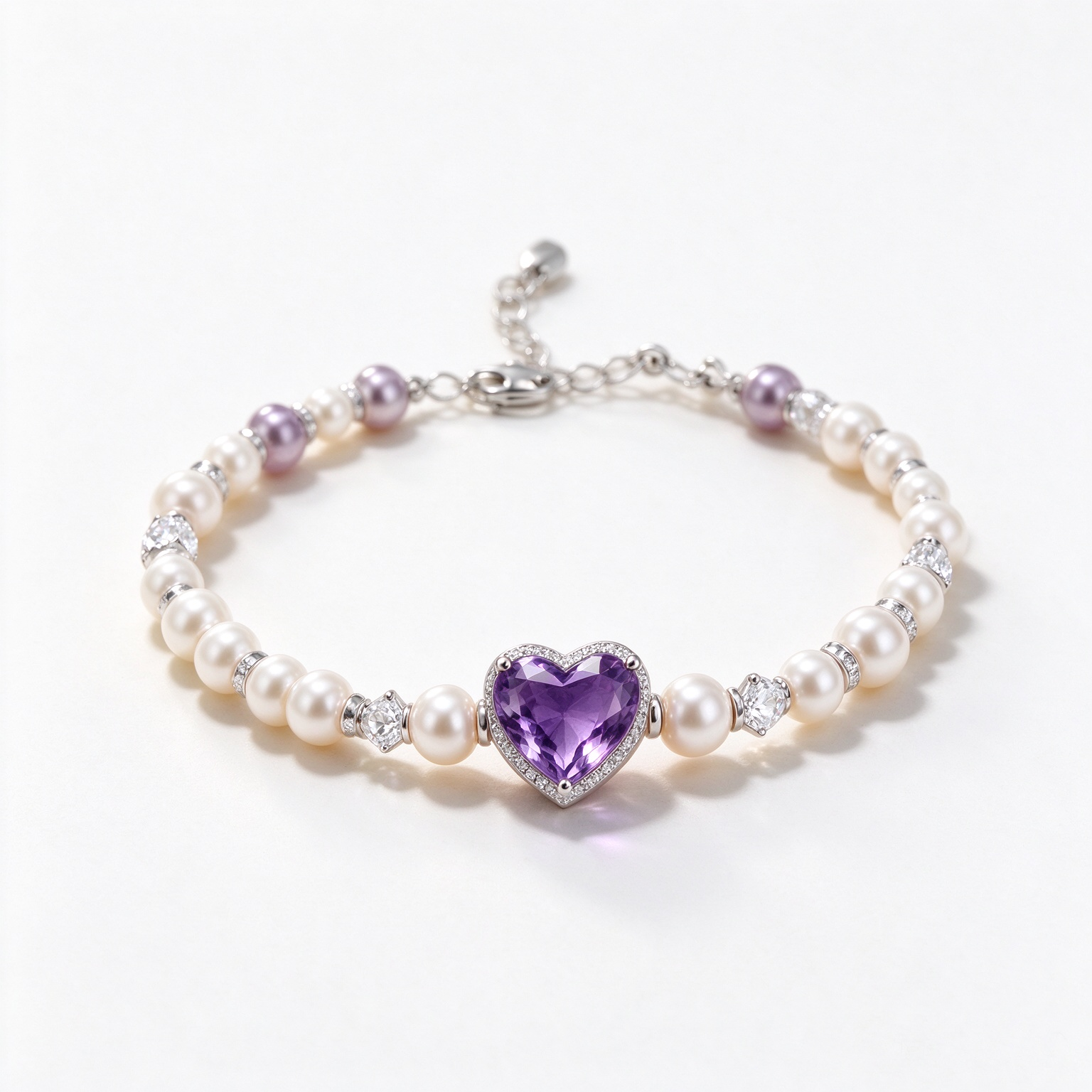 amethyst-heart-pearl-bracelet