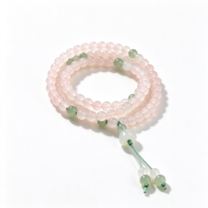 Pink Jade Multi-Wrap Bracelet