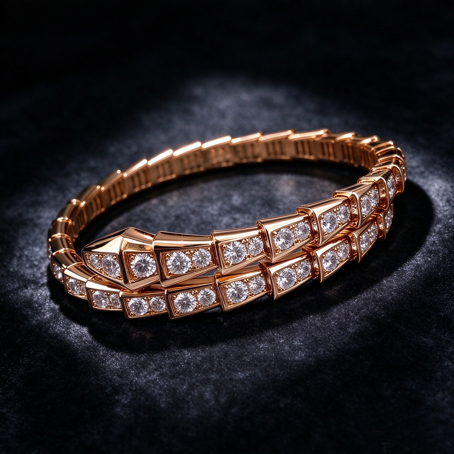 rose-gold-dual-row-serpent-pave-bracelet